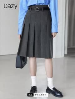 shein Dazy プリーツスカート グレーのサムネイル