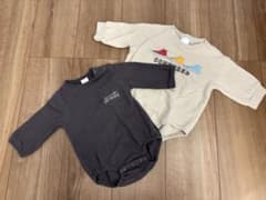 ベビー ロンパース 70 2枚セット 男の子 トップス 保育園着のサムネイル