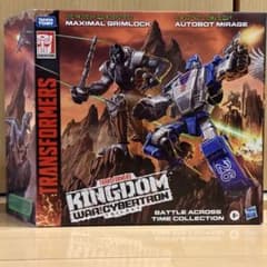 【新品未開封・アドオン付】トランスフォーマー マクシマルグリムロック＆ミラージュ 新品未開封・アドオン付】トランスフォーマー マクシマルグリムロック