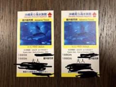 美ら海水族館　大人チケット２枚のサムネイル