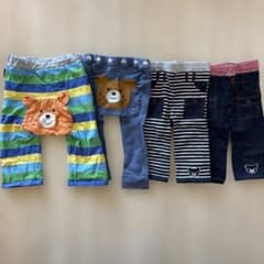 ミキハウス パンツ レギンス 4点セット 男の子 くまのサムネイル