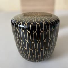 茶道具 黒中棗 塗師陽高 共箱 - メルカリ