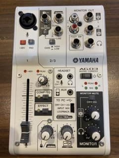 YAMAHA AG03 配信セット　☆週末限定値下げ中！！のサムネイル