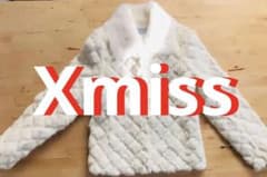Xmiss キスミス 【最高級・本毛皮】豪華ラビットファーコート サイズ 