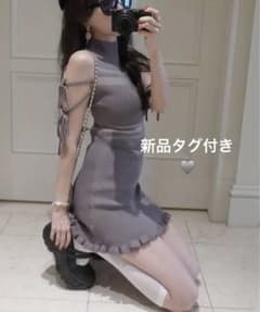 amerge. sheer border ribbon onepiece
