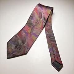 マルチカラーネクタイ 抽象模様