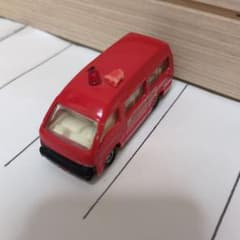 トミカ　トヨタハイエース消防指揮車　中国製のサムネイル