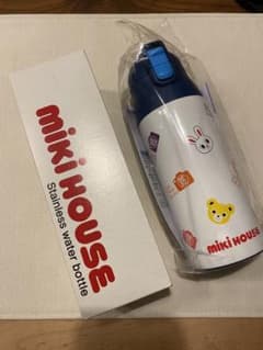 新品未使用　ミキハウス　べべオリジナル　ステンレス　水筒　プッチー&うさこのサムネイル