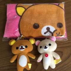 リラックマタオル、ミニマスコットセットのサムネイル
