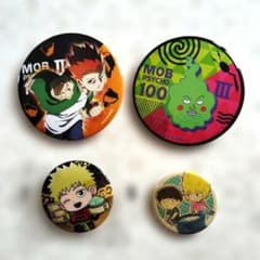 モブサイコ100 缶バッジ 4点セット - メルカリ