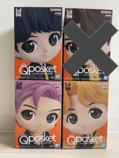 신품 TinyTAN 타이니탄 Butter Q posket 3체 세트