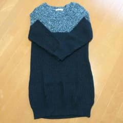 【♡様専用になります】LOWRYSFARM ニットワンピースのサムネイル