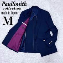 極美品】ポールスミス コレクション 紺ブレ 金ボタン アンコン 
