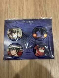 進撃の巨人 ミカサ・アッカーマン 缶バッジセット - メルカリ