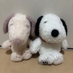 スヌーピー ぬいぐるみ マスコット 2点セットのサムネイル