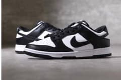 NIKE ダンクローレトロ　ブラックホワイト　パンダダンク27のサムネイル