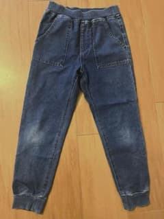 GU 130cmジョガー　デニムパンツのサムネイル