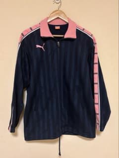 【美品】PUMA トラックジャケット ネイビー ピンク SSのサムネイル