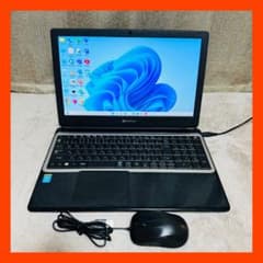 S519 すぐ使えるノートパソコンi5メモリ8G高速SSDサクサク動くWin11