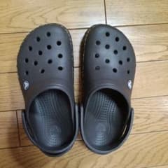 香り様専用 crocs クロックス レオパード M4W6 ジビッツつきのサムネイル