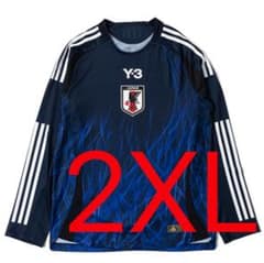 正規品 Y-3 日本代表 オーセンティック 長袖 ユニホーム 2XL - メルカリ