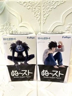 DEATH NOTE ぬどる 스토퍼 피규어 L 류크 2 체 세트