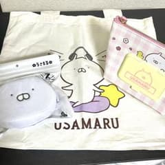 うさまる福袋♪トートバッグ/ウエットシート入れポーチ/ボディスポンジのサムネイル