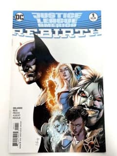 양서 미국 만화 Justice league America Rebirth 1