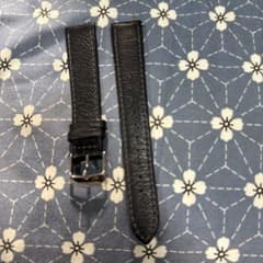TIMEX 腕時計用 レザーベルト ブラック17ミリのサムネイル
