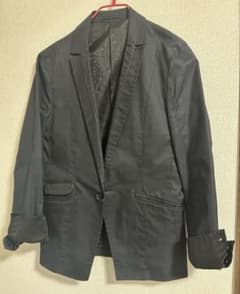 NICOLE CLUB FOR MEN ブラックブレザー　ジャネット　サイズ46のサムネイル