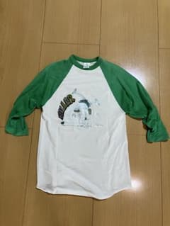 七分丈　ラグランTシャツ　古着のサムネイル