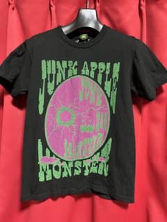 JUNK APPLE MONSTER グラフィック Tシャツ ブラック実寸S相当のサムネイル