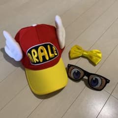 キャップ アラレちゃん 帽子　コスプレ　ハロウィンのサムネイル
