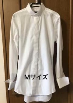 結婚式　新郎　ウィングカラーシャツ　ワイシャツ　Mサイズのサムネイル