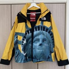 THE NORTH FACE × supreme マウンテンジャケット　黄色のサムネイル