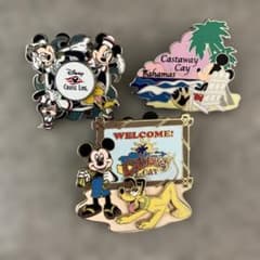 ディズニークルーズライン キャスタウェイ ピンバッジセット DCL