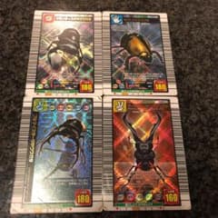 ムシキングカード　レアカード2種 大人気】【レアカード】【残り僅か】ムシキング オウゴンオニ