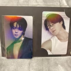 jimin FACE 特典　ホログラムトレカのサムネイル