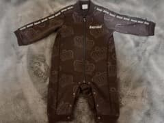 Babydoll ブラックロンパース 80のサムネイル