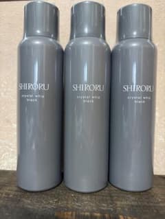 SHIRORU クリスタルホイップ ブラック 3本セット - メルカリ