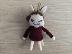 奈良美智 ブラックガードエンジェル ぬいぐるみキーチェーンのサムネイル