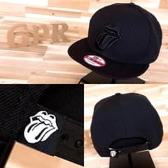 超激レア【ニューエラ×ローリングストーンズ】限定コラボ ブラックロゴ