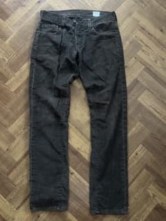 Levi's 511 ダークブラウン コーデュロイ W30 L30のサムネイル