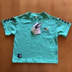 むし岡だいき ヘラクレスオオカブト Tシャツ 100 昆虫 グリーンのサムネイル