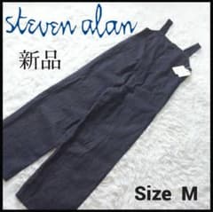 新品タグ付き steven alan デニム サロペット オールインワン / M 新品タグ付き steven alan デニム サロペット オールインワン / M