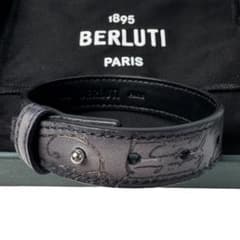 ベルルッティ Berluti カリグラフィー スクリット レザー ブレスレット