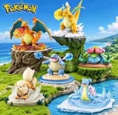 ポケモン フィギュア 5体セット - メルカリ