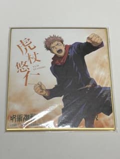 呪術廻戦 ミニ色紙 虎杖悠仁 伏黒恵 釘崎野薔薇3枚セットのサムネイル