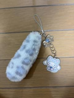 シナモロール ヒョウ柄 ファーチャームのサムネイル