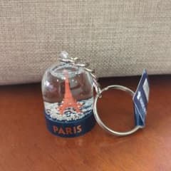 PARIS エッフェル塔 スノードーム キーホルダー フランス製のサムネイル